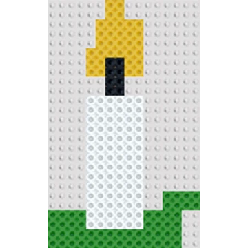 Karácsonyi gyertya 8 cm * 13 cm