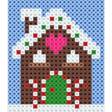 Karácsonyi mézeskalácsház 11,5 cm * 13,5 cm