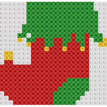 Karácsonyi Zokni 12 cm * 11,5 cm