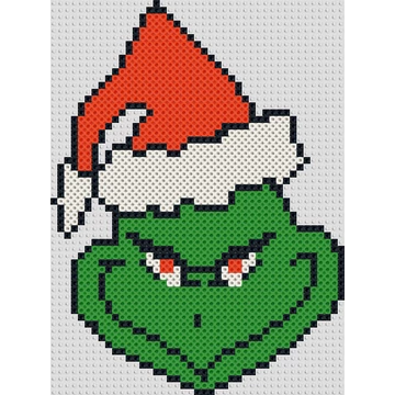 Karácsonyi Grincs  21,5 cm * 29 cm