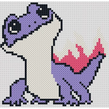 Jégvarázs - Szalamandra 28,5 cm * 27,5 cm