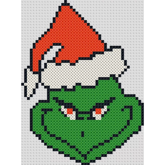 Karácsonyi Grincs  21,5 cm * 29 cm